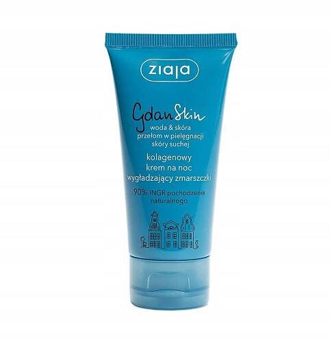 ZIAJA KOLAGENOVÝ NOČNÍ KRÉM VYHLAZUJÍCÍ VRÁSKY 50 ML
