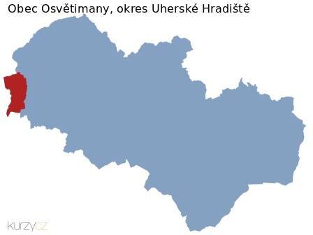 Osvětimany v okrese Uherské Hradiště