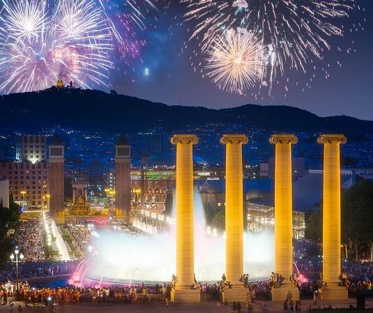New Year in Barcelona 2024