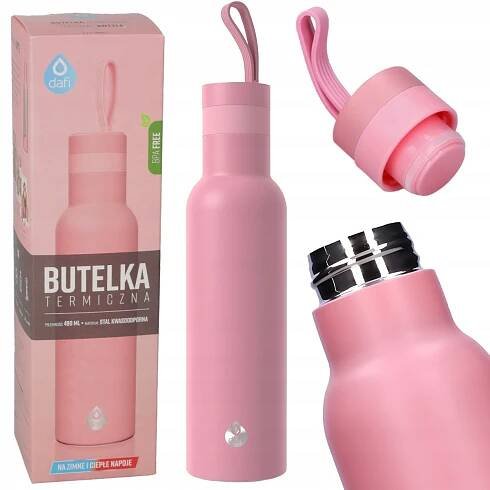 Lahev Na Pití termoláhev pro dítě do školy na vodu a čaj 490 ml DAFI