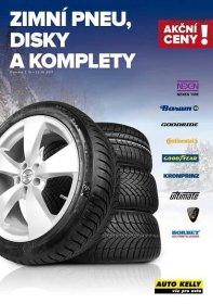 Zimní pneu, disky a komplety za akční ceny u Auto Kelly