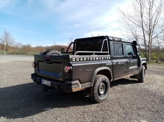 Ineos Grenadier představil nákladní verzi Quartermaster - Auto4Drive.cz