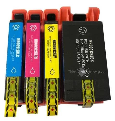 HP 912 XL cartridge multipack - kompatibilní
