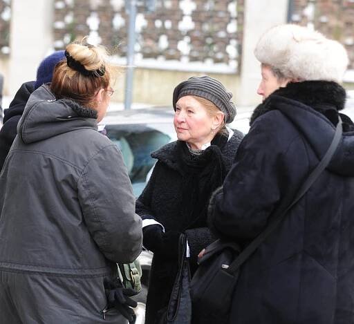 Pohřeb Mileny Dvorské (†71): Manžel se zhroutil