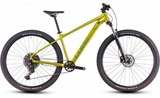 Horské kolo CUBE Aim SLX 29" barva flashlime´n´juniper model 2025