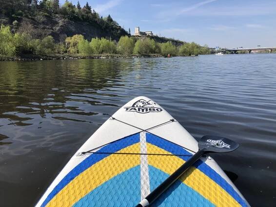 Zapůjčení paddleboardu na 1 hodinu nebo celou otevírací dobu