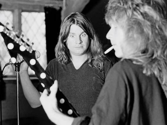 Ozzy Osbourne and Randy Rhoads
