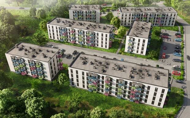 Oferta dla deweloperów - tanie budownictwo bloków mieszkalnych
