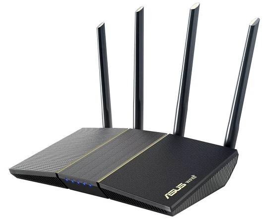 WiFi router Asus RT-AX57 WiFi 6 AP AX3000, 4 x GLAN, 1x GWAN, 2,4/5GHz | PENTA CZ