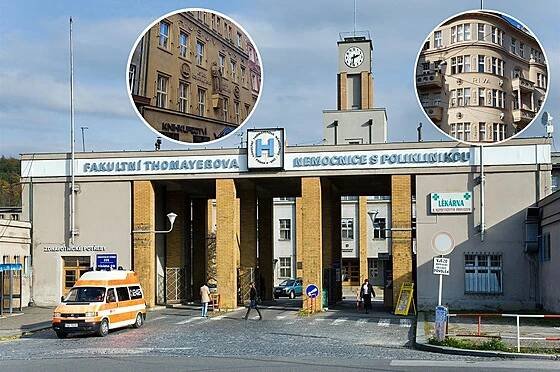 Významná díla od architekta Bohumíra Kozáka - dnešní Thomayerova nemocnice v...
