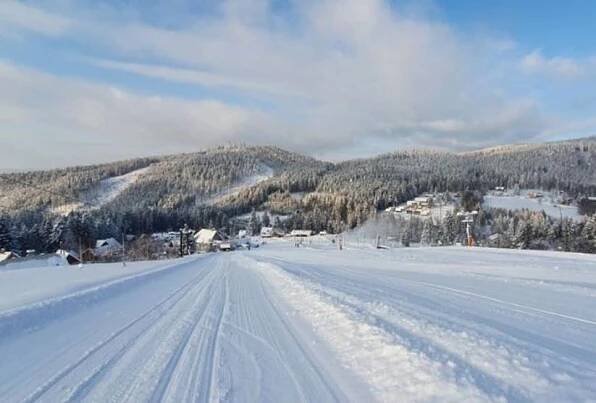Skiareál u Sachovy studánky v Horní Bečvě