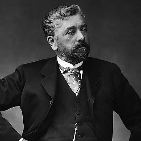 Alexandre Gustave Eiffel: *15.12.1832 – †28.12.1923, francouzský inženýr