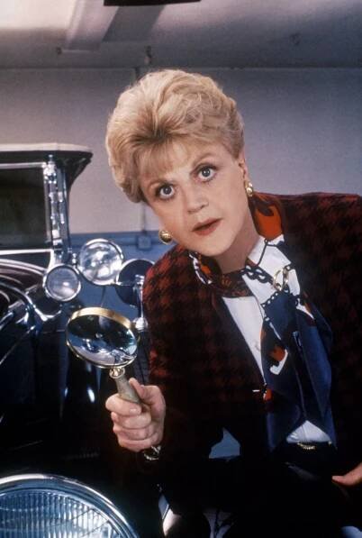Angela Lansbury played mystery writer Jessica Fletcher