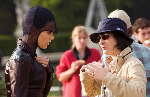 Aeon Flux - Z natáčení - Charlize Theron