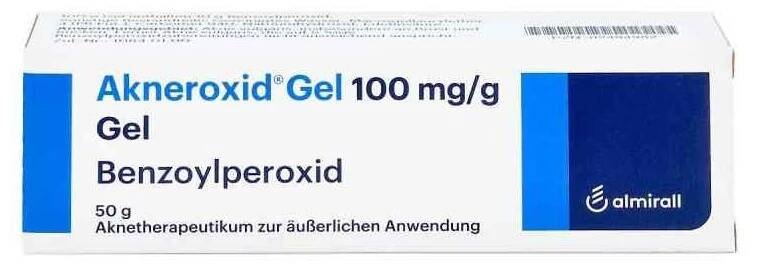 AKNEROXID 100MG/G gel 50G