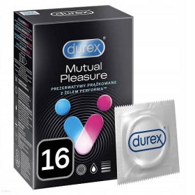 DUREX Mutual Pleasure 16ks+Intenzivní gel + Kroužek Kód výrobce 5900627103892