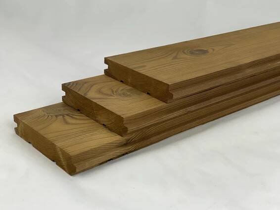 Podlahové palubky ThermoWood 26 x 140 x 3000 mm Borovice (AB) | Dřevoprodej ISPAS