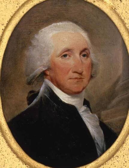 George Washington, painting by John Trumbull, 1793