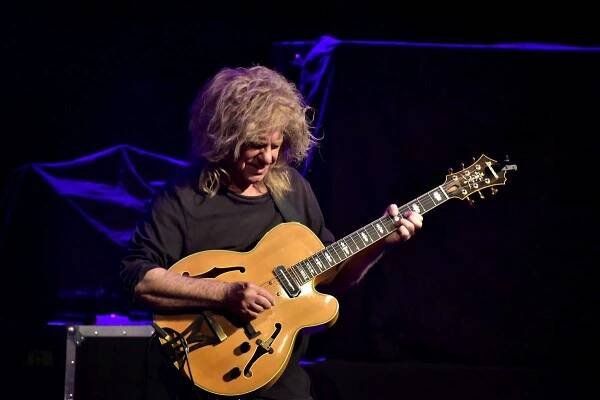 Držitel dvaceti cen Grammy Pat Metheny vystoupil v pražské Hybernii