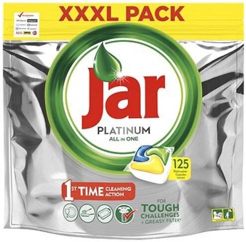 JAR Platinum tablety All in One Lemon xxl balení 125ks