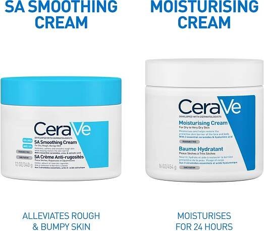 CeraVe SA Moisturizing Softening Cream for dry to very dry skin