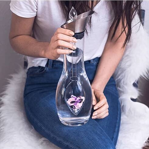 Crystal water decanter