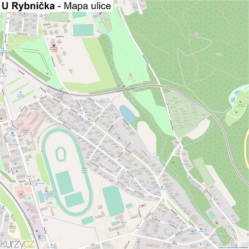 U Rybníčka - mapy | Kurzy.cz