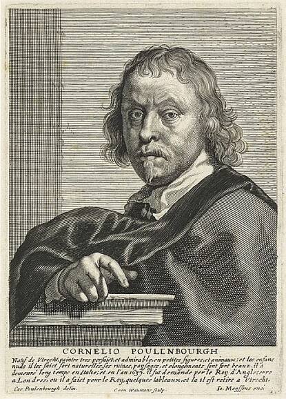 Coenraet Waumans: portrét Cornelise van Poelenburcha (1649)