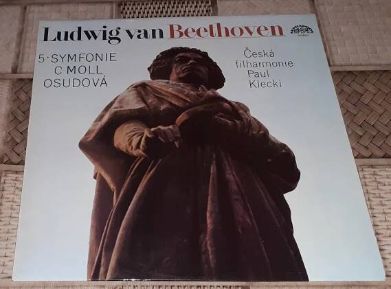 LP - Beethoven - 5·Symfonie C Moll Osudová (1982) Luxusní stav! - Hudba
