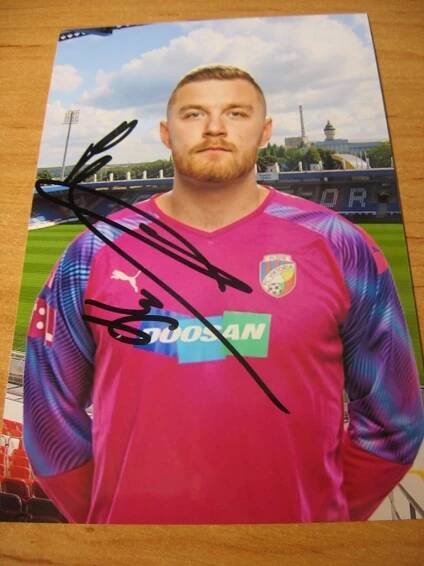 JINDŘICH STANĚK - FC Viktoria Plzeň - orig. autogram - Ostatní sběratelské předměty