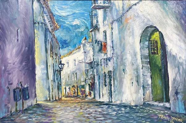 Frank Zander Ibiza vor dem Sturm 70x100 walentowski galerien
