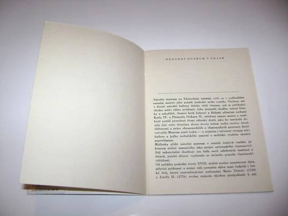 Anna Masaryková: Národní museum v Praze (1940) (A)