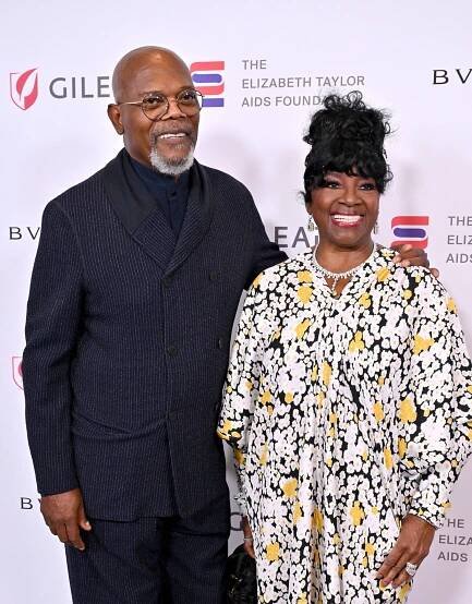 Samuel L. Jackson and LaTanya Richardson
