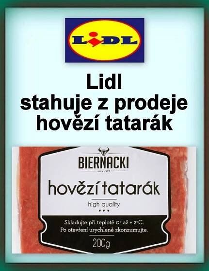 PODEZŘENÍ NA VADNÝ VÝROBEK: Lidl stahuje z prodeje hovězí tatarákZa krásnější Vimperk