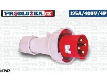 Elektrická vidlice Vidlice PCE 400V/125A/4p/IP67