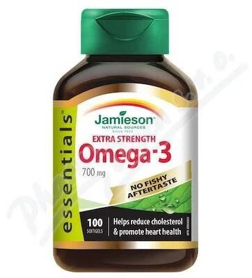 JAMIESON Omega-3 EXTRA 700mg cps.100