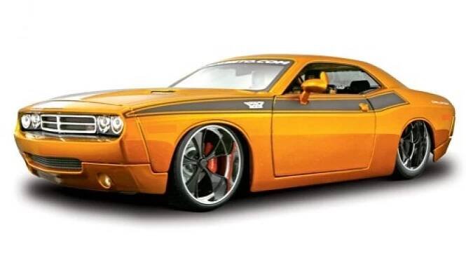 Dodge Challenger Concept 2006 Maisto 1:18 - Zlatá