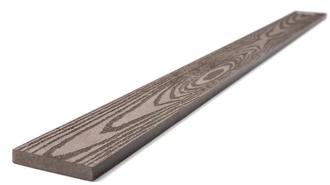 Gutta WPC plotovka Guttafence rovná tmavě hnědá (RAL8019) 71 x 11 x 1000 mm