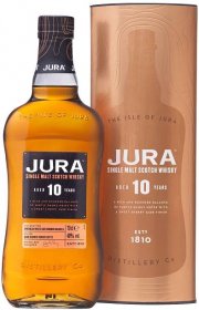 JURA Single Malt Whisky 10YO 40% 0,7l TUBA