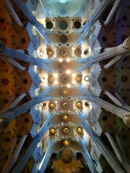 Inside Sagrada Família