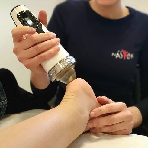 Fokusovaná rázová vlna pomáhá s patní ostruhou