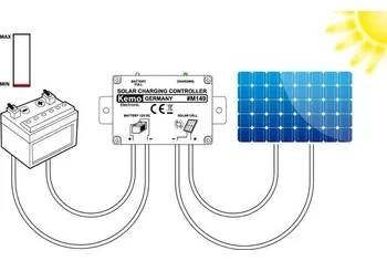 Kemo Charging Controller M149N solární regulátor nabíjení série 12 V 10 A