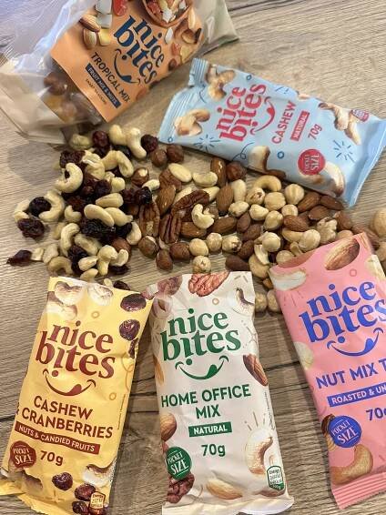 NICE BITES – oříšky a sušené plody nejen do kapsy – Bohyně kuchyně