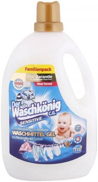 Waschkönig gel na praní Sensitive 3,305 l / 110 praní