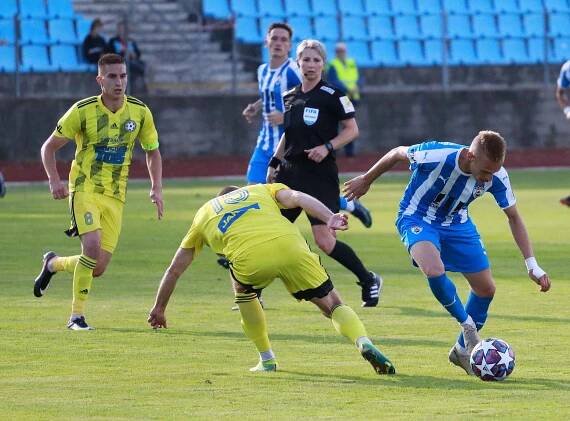 Sport fotbal FNL FK Varnsdorf vs. MFK Vítkovice