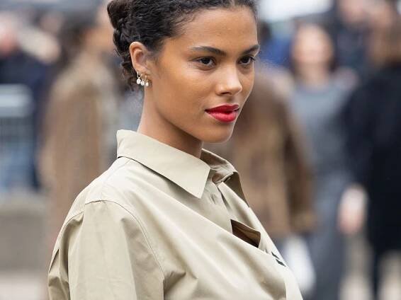 The Best Outfit to Wear With Sneakers, According to French It-Girl Tina Kunakey