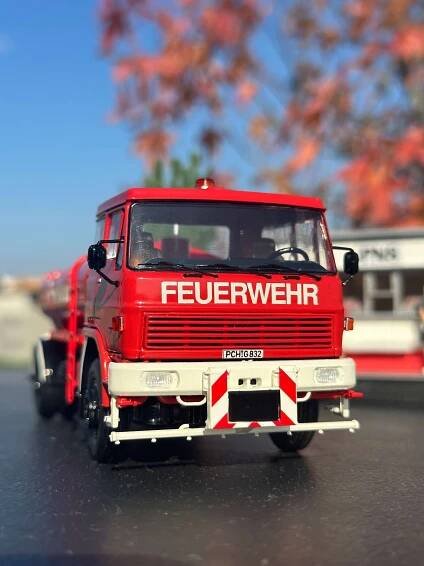 Model auta LIAZ 100.850 SA 8, FF Marnitz. Mierka 1:43.