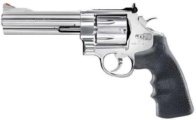 Vzduchový revolver Smith&Wesson 629 Classic 5", 4,5mm diabolo