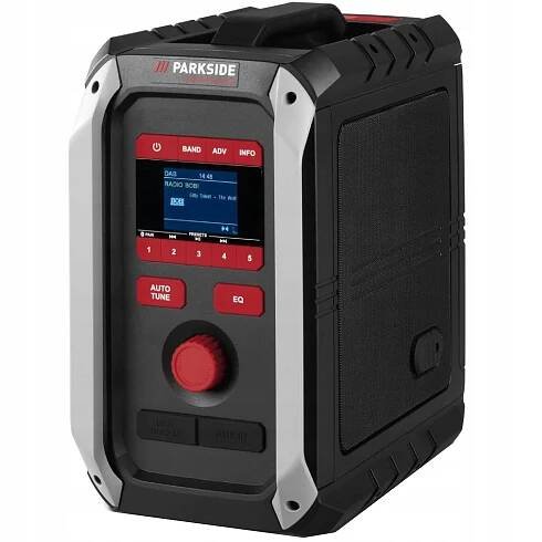 PARKSIDE PERFORMANCE Bezdrátové stavební rádio PBR 36 A1 Bluetooth NOVÉ