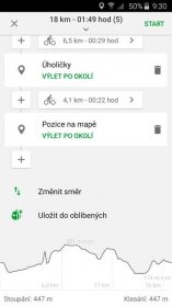 Mapy.cz - profil trasy